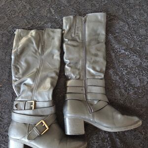 Target Women's Black Heeled Boots